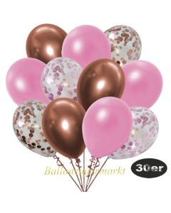 luftballons-30er-pack-5-rosegold-5-rosa-konfetti-und-10-metallic-rose-10-chrome-kupfer