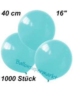 Luftballons 40 cm, Babyblau, 1000 Stück