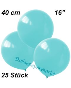 Luftballons 40 cm, Babyblau, 25 Stück