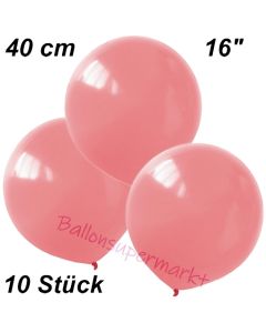 Luftballons 40 cm, Babyrosa, 10 Stück