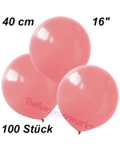 Luftballons 40 cm, Babyrosa, 100 Stück