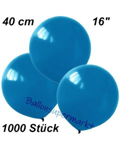 Luftballons 40 cm, Blau, 1000 Stück