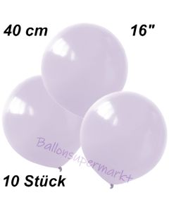 Luftballons 40 cm, Flieder, 10 Stück