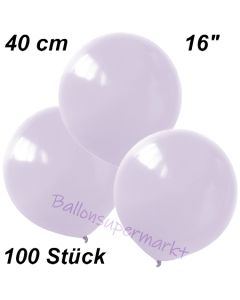 Luftballons 40 cm, Flieder, 100 Stück