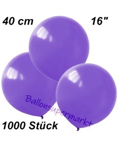 Luftballons 40 cm, Lavendel, 1000 Stück