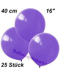Luftballons 40 cm, Lavendel, 25 Stück