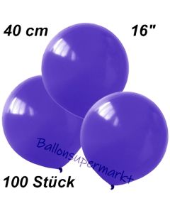 Luftballons 40 cm, Violett, 100 Stück