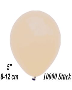 Luftballons 12 cm, Safari Beige, 10000 Stück