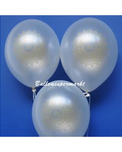 Luftballons zu Konfirmation und Kommunion, IHS, 10 Stück