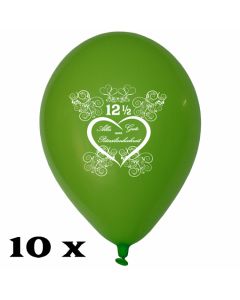 Luftballons zur Petersilienhochzeit, 10 Stück, 30 cm Latexballons