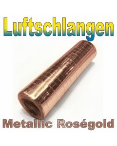 Luftschlangen Metallic Rosegold