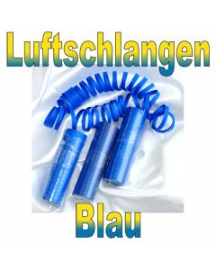 Luftschlangen Blau