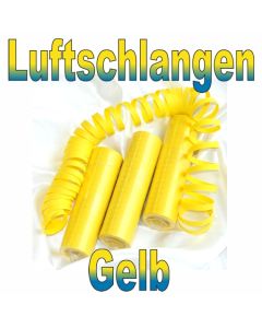 Luftschlangen Gelb