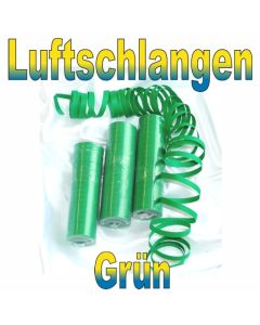 Luftschlangen Grün