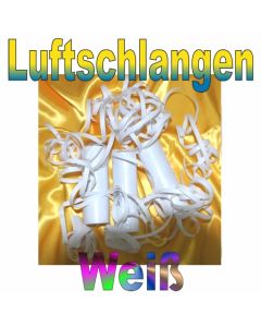 Luftschlangen Weiß