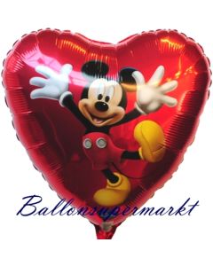 Micky Maus Dancing Folienluftballon, ungefüllt