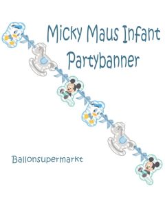 Micky Maus Infant Partybanner
