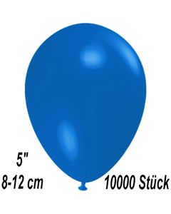 Luftballons 12 cm, Blau, 10000 Stück