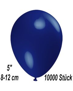 Luftballons 12 cm, Dunkelblau, 10000 Stück