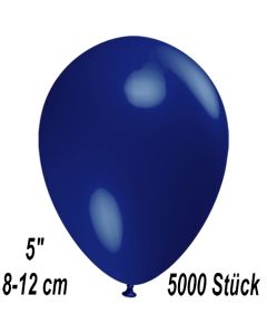 Luftballons 12 cm, Dunkelblau, 5000 Stück