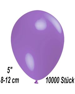 Luftballons 12 cm, Lavendel, 10000 Stück
