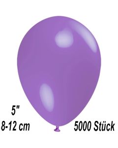 Luftballons 12 cm, Lavendel, 5000 Stück