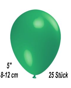 Luftballons 12 cm, Mintgrün, 25 Stück