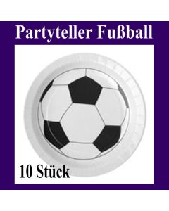 Pappteller, Partyteller Fußball