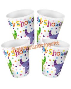 Baby Shower Elephants Partybecher