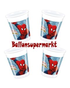 Spider-Man Web-Warriors Partybecher