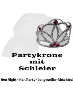 Tiara mit Schleier