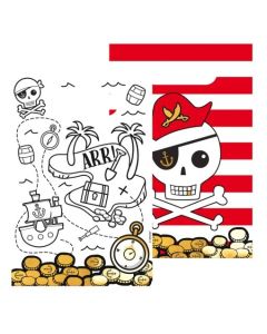 Pirates Map Party-Tüten