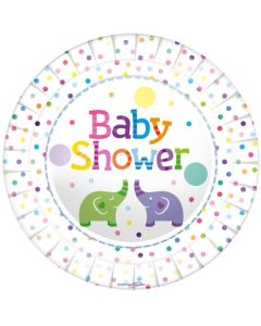 Baby Shower Elefanten Partyteller