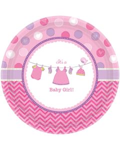 Shower with Love Girl, Partyteller zur Babyparty