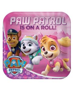 Paw Patrol Pappteller mit Everest und Skye, 8 Stück