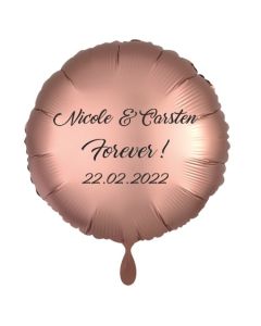 personalisierter-rundluftballon-satin-gold