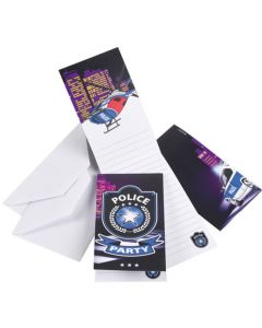 Polizei Einladungskarten zum Kindergeburtstag