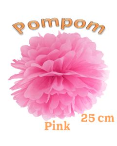 Pompom Pink, 25 cm