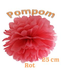 Pompom Rot, 25 cm