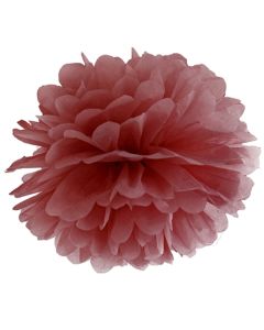 Pompom Maroon, Deko Hochzeit