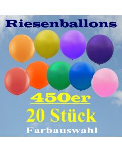 Riesenballons 450er, 20 Stück