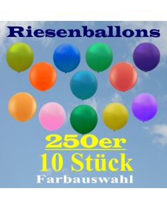 Riesenballons 250er, 10 Stück