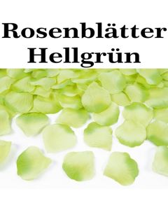 Rosenblaetter Hellgrün 100 Stueck