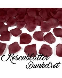 Rosenblätter Dunkelrot