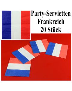 Servietten Frankreich