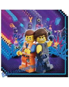 Party-Servietten LEGO Movie 2 zum Kindergeburtstag