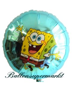 Spongebob Luftballon aus Folie inklusive Helium