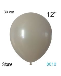 Luftballon in Vintage-Farbe Stone, 12"