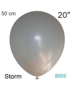 Luftballon in Vintage-Farbe Storm, 20"