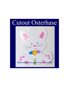 Cutout Osterhase, Osterdekoration